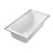 Duravit Duravit D-Code 60" x 32" Soaking Bathtub White, 60" L, 32" W 700406000000090 - alternate 2